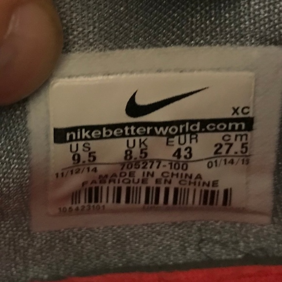 Nike Kyrie 1 Shoe Men Sz 9.5 Home Black Infrared - Picture 7 of 8